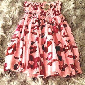 NWT Y2K  Pink Tube Dress